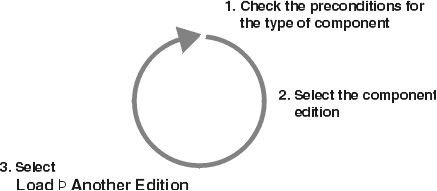 Loading other editions process