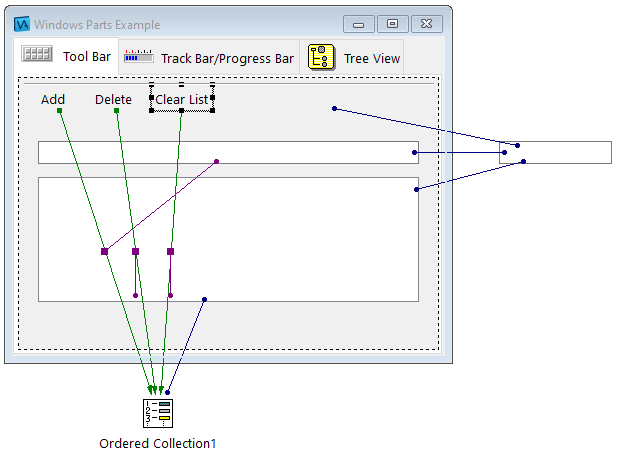 Tool Bar example Tool Bar example
