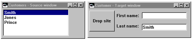 Customer application Customer application