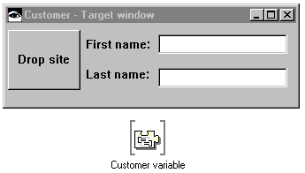 CustomerView target window CustomerView target window