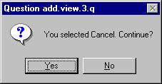 MsgSelect dialog MsgSelect dialog