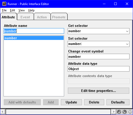Public Interface Editor Public Interface Editor