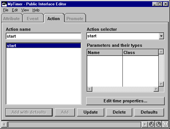 Public Interface Editor Public Interface Editor