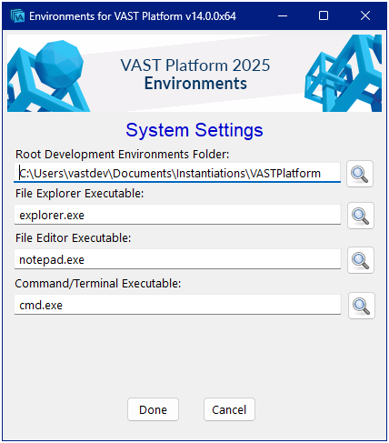 System Settings