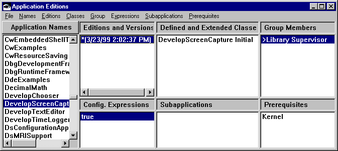 Subapplication expression Subapplication expression