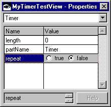 Properties window Properties window