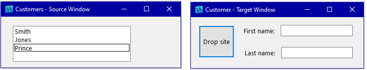 Customer application