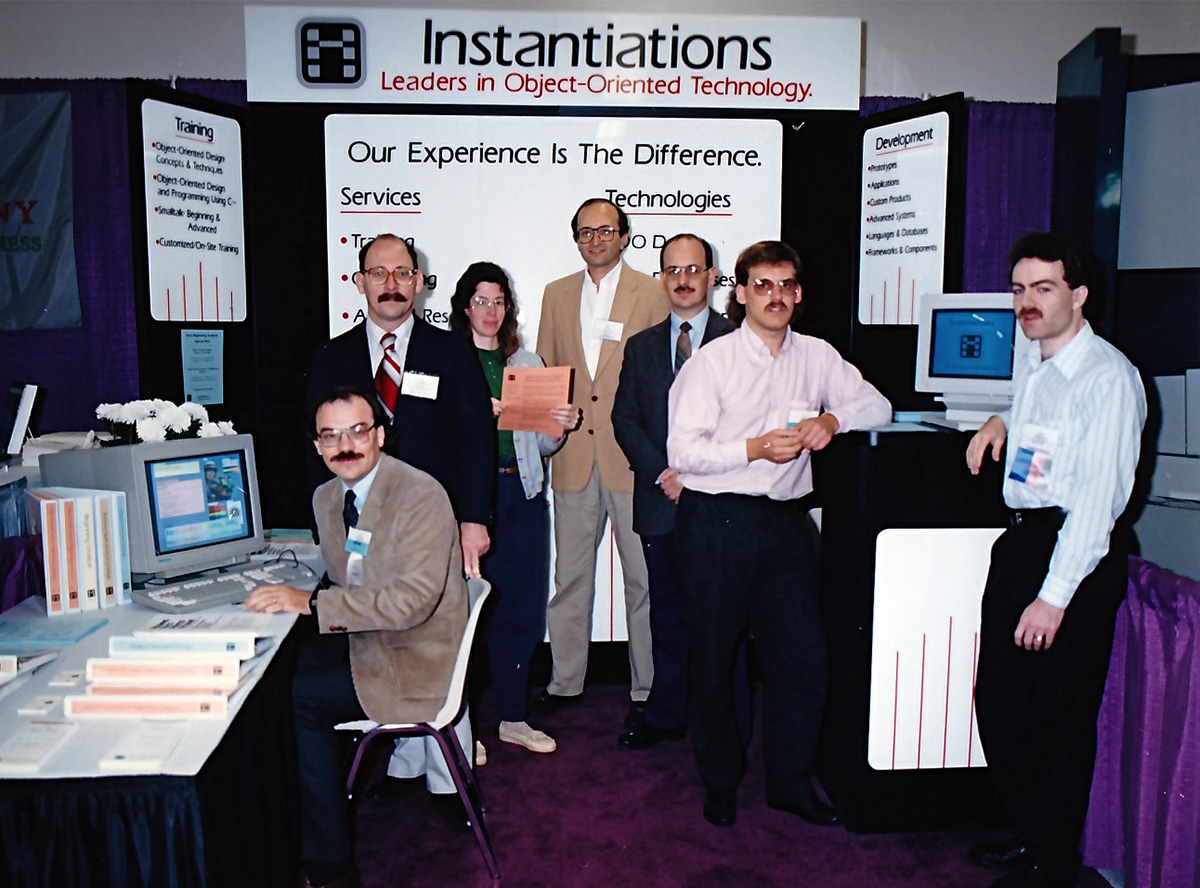 Original Instantiations team, circa 1989